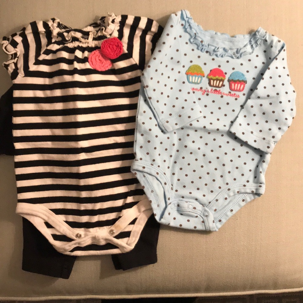 Baby Skirted Pants Bundle Size 3-6 months